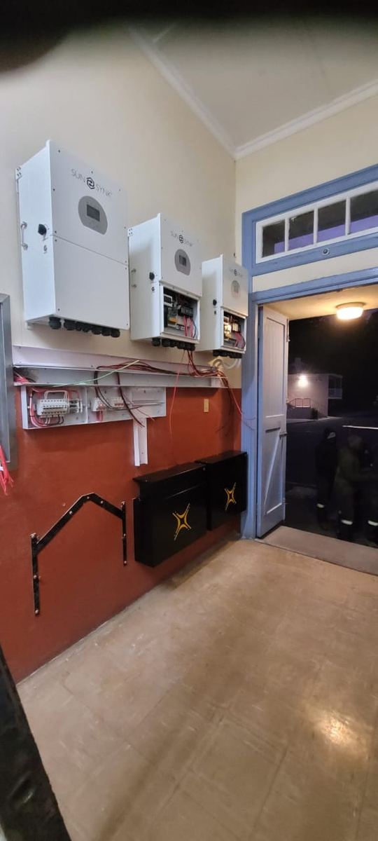 Inverter and battery backup installation